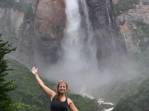 Finalmente, aos pés da maior cachoeira do mundo, o Salto Angel, em Canaima, no sul da Venezueka